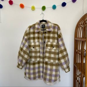 Zara shacket NWT
